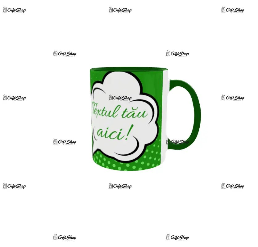 Cana personalizata cu poza si text, 330ml, model 3347
